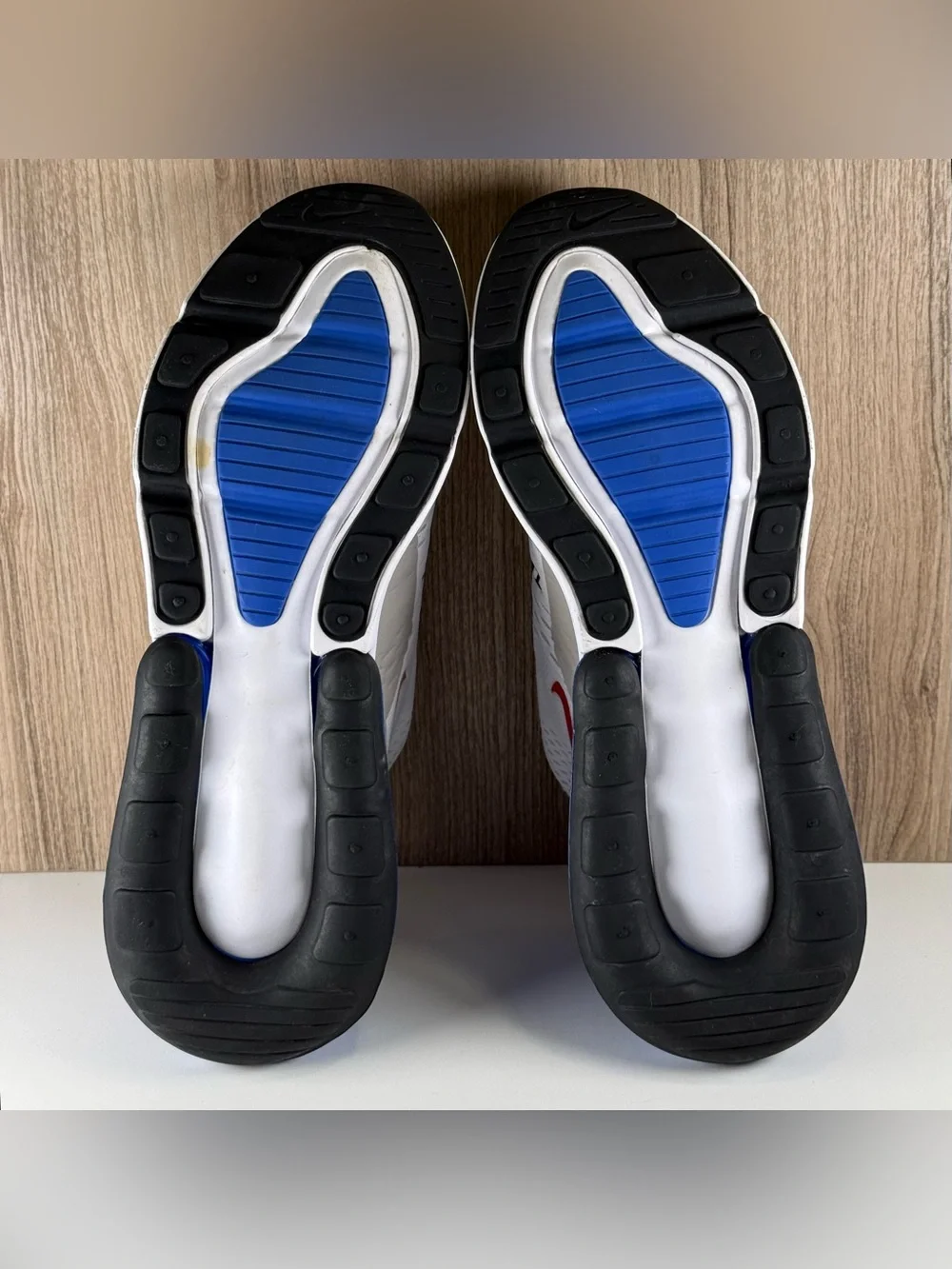 Nike Air Max 270 White Game Royal Shoes DV3731-100 Men’s Size 9.5